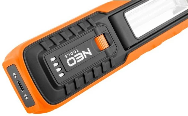Lampa warsztatowa NEO Tools akumulatorowa 500 lm 2600 mAh z bazą i ładowarką 99-065 (5907558464894) - obraz 7