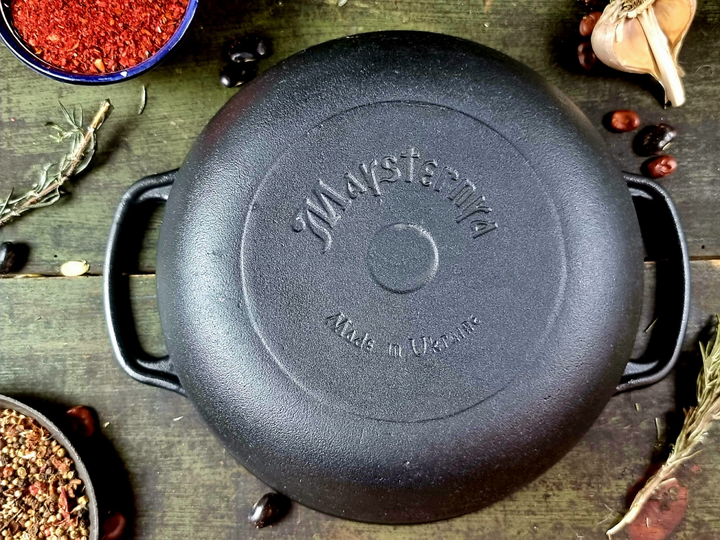 Котелок 2 л, Ø 20см чугунный Maysternya. Вес 2,4кг (Т401Ук) – фото ...