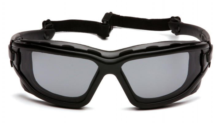 Баллистические очки с ремешком Pyramex I-FORCE SLIM Gray (2АИФО-20) - изображение 2