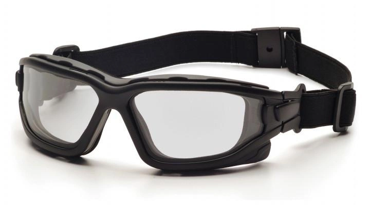 Баллистические очки с ремешком Pyramex I-FORCE SLIM Clear прозрачные (2АИФО-10) - изображение 1