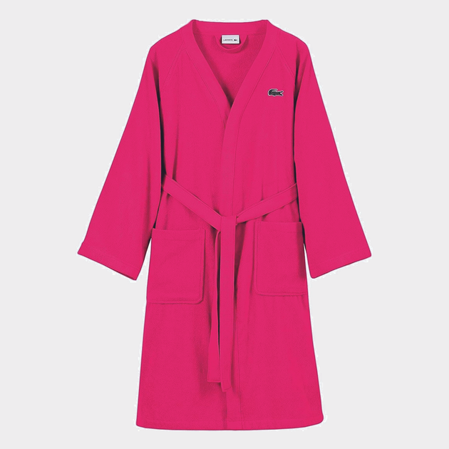 Халат махровый Lacoste 366176016 One size Розовый (1159788626) – в ...