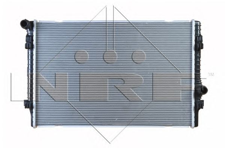 Радиатор, система охлаждения двигателя NRF 58437 - изображение 1