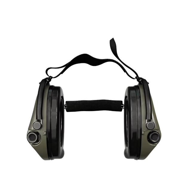 Активні стрілецькі навушники Sordin Supreme Pro-X. Ударостійкий пластик, сталь Олива - зображення 2