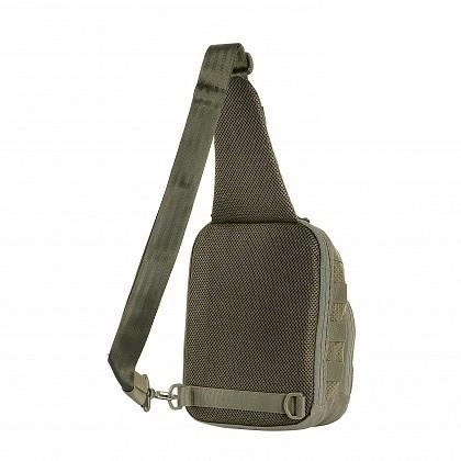 Однолямочный рюкзак тактический M-Tac Cross Bag Slim Elite Hex Ranger Green - сумка военная - изображение 2