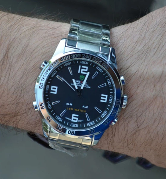 Мужские часы Weide Standart Silver - изображение 15