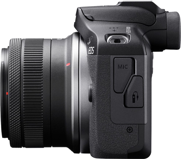 Фотоапарат Canon EOS R100 RF 18-45mm + RF55-210mm Black (6052C036) - зображення 7
