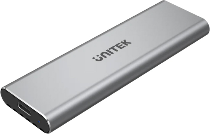 Портативний корпус Unitek S1201A для SSD SATA M.2 - USB-C Space Grey (4894160036780) - зображення 1