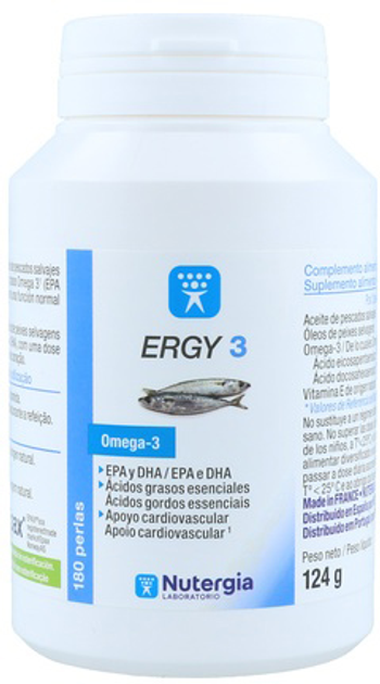 Suplement diety Nutergia Ergy 3 180 kapsułek (8436031731071) - obraz 1