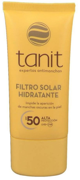 Сонцезахисний крем Laboratorios Vinas Tanit Filtro Solar Hidratante SPF50 50 мл (8470003036108) - зображення 1