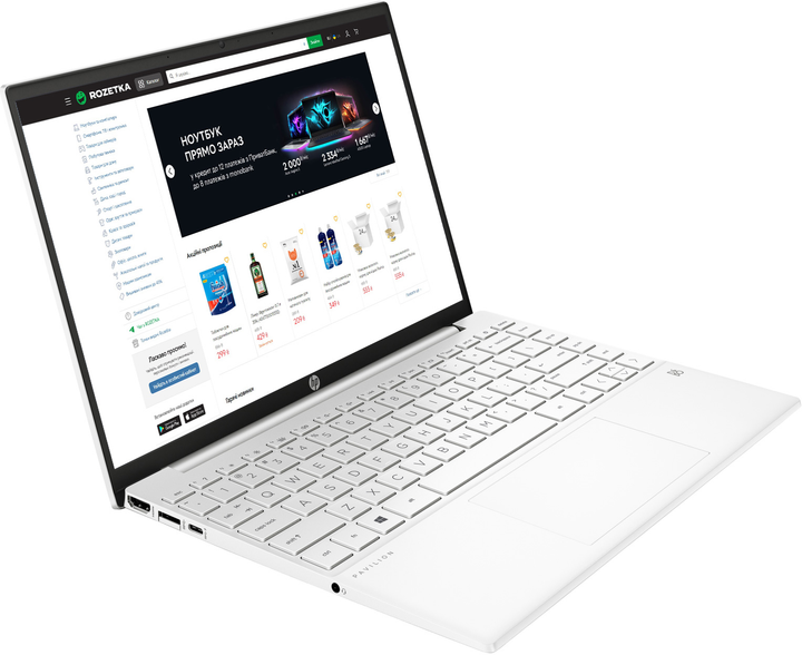 Ноутбук HP Pavilion Aero Laptop 13-be2012ua (8F319EA) Ceramic White ...