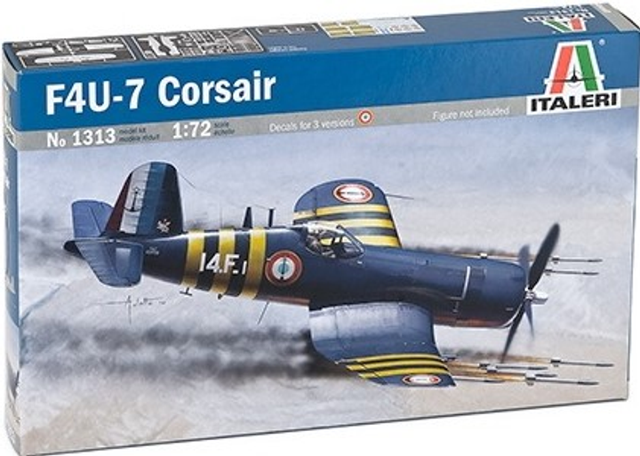 Набір для склеювання Italeri F4U-7 Corsair 1:72 (8001283013130) - зображення 1