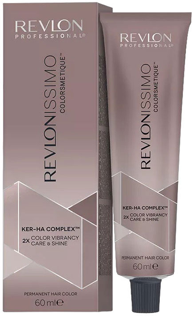 Farba kremowa bez utleniacza do włosów Revlon Professional Revlonissimo Colorsmetique 66.60 Dark Blonde Ash Brown 60 ml (8007376057692) - obraz 1