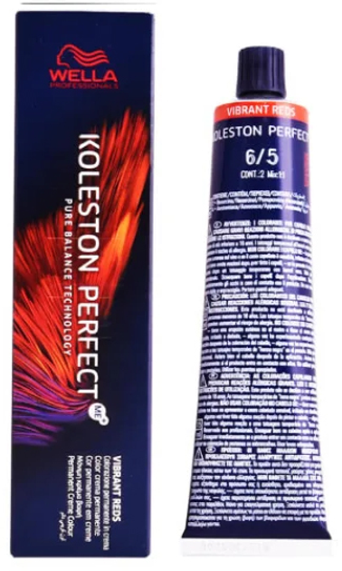 Farba kremowa z utleniaczem do włosów Wella Koleston Perfect ME+ 6/5 - Dark Mahogany Blonde 60 ml (8005610659008) - obraz 1