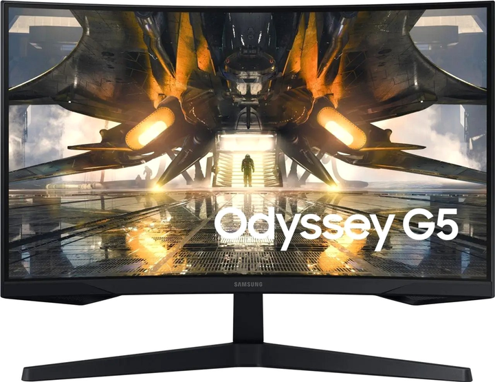 Monitor 27" Samsung Odyssey G55A (LS27AG550EPXEN) - obraz 1