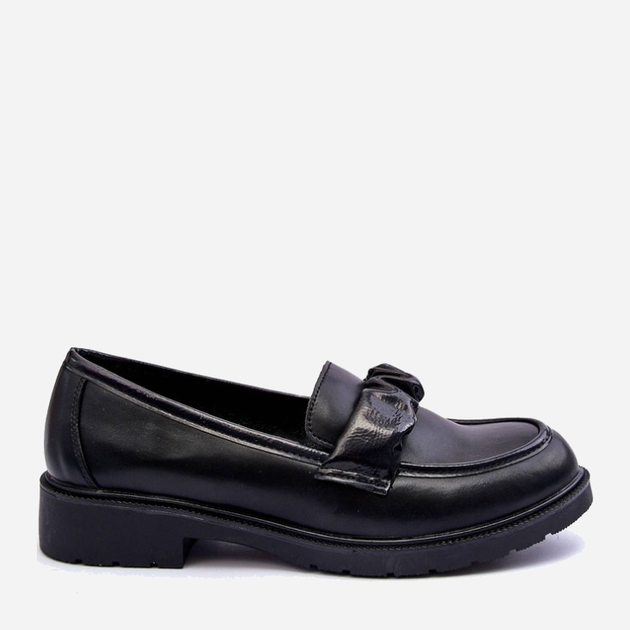 Damskie loafersy S.Barski HY335 38 Czarne (5905677681383) - obraz 1