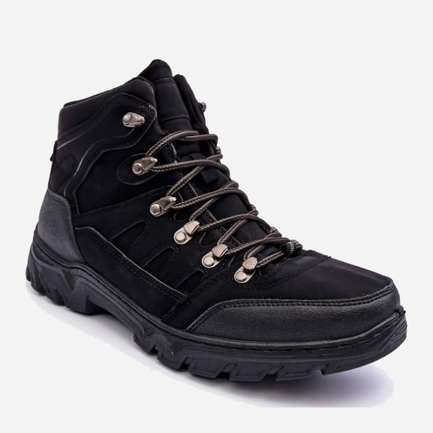 Zimowe buty trekkingowe męskie niskie Cowder 42 Czarne (5905677680362) - obraz 2