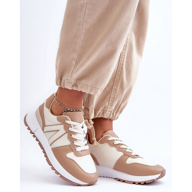 Sneakersy damskie Kabama 37 Beżowe (5905677649499) - obraz 3