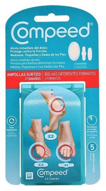 Plastry na odciski Compeed 5 sztuk (3574661347585) - obraz 1