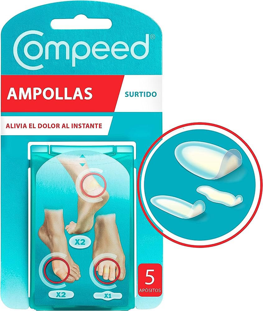 Пластир від мозолів Compeed 5 шт (3574661347585) - зображення 2