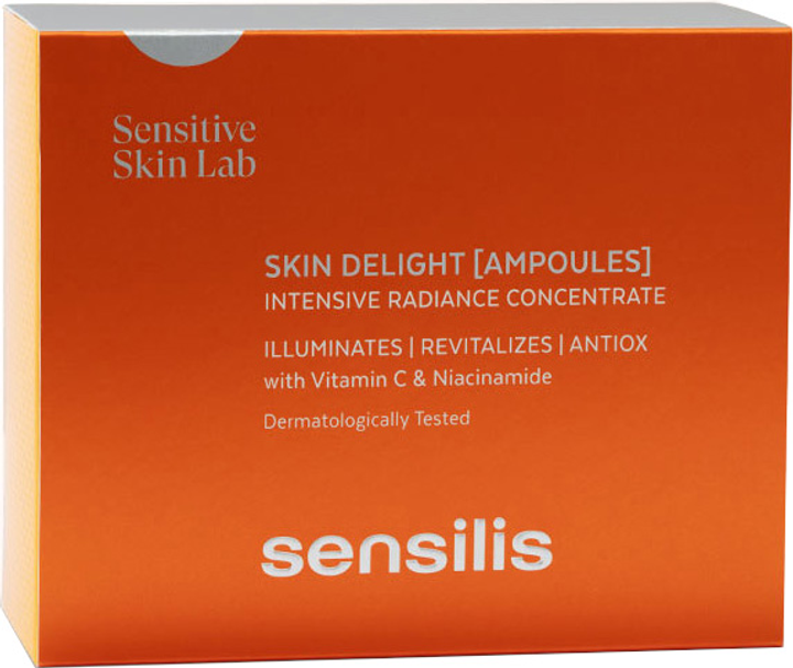 Ампули Sensilis Skin Delight Освітлювальна та антиоксидантна дія 15 шт (8428749728009) - зображення 1