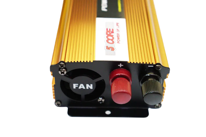 Преобразователь напряжения инвертор 5 Core 2000W DC/AC 12V-220V Gold (3_02492) - изображение 3