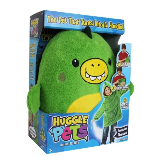 Худи с капюшоном и плюшевой игрушкой Huggle Pets Green (2_008288) - Фото 3 Худи с капюшоном и плюшевой игрушкой Huggle Pets Green (2_008288) - изображение 3