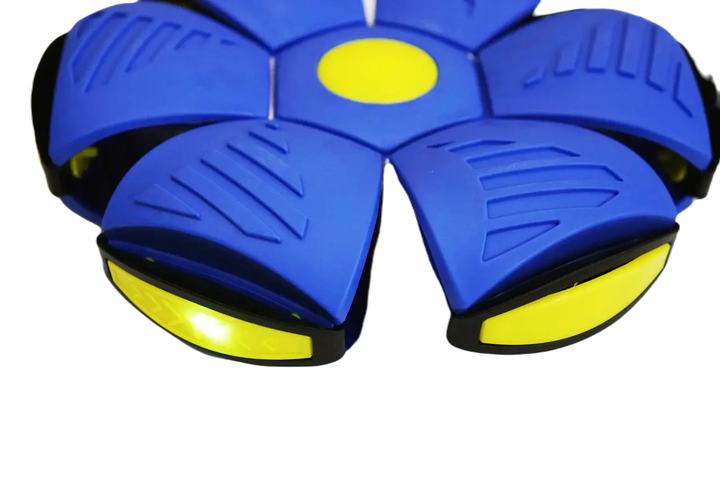 Складной игровой мяч-трансформер RIAS UF Magic Ball с подсветкой Blue (3_01229) - изображение 4