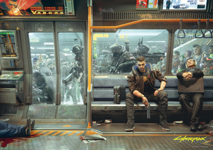 Puzzle Good Loot Cyberpunk 2077 Metro 1000 elementów (5908305231165) - obraz 5