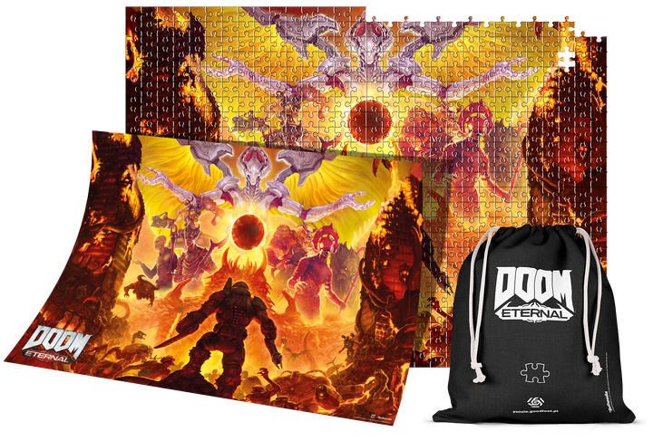 Puzzle Good Loot Doom Eternal Maykr 1000 elementów (5908305231189) - obraz 6