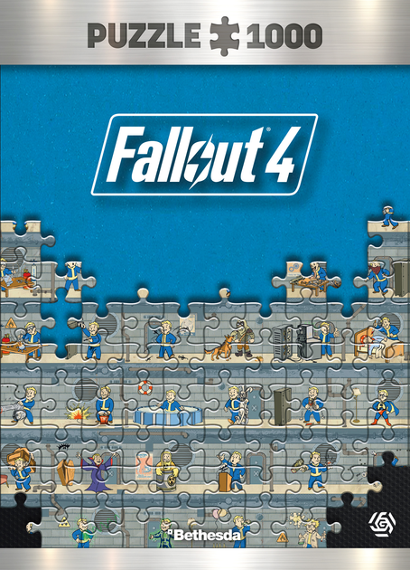 Пазли Good Loot Fallout 4 Perk Poster 1000 елементів (5908305231219) - зображення 2