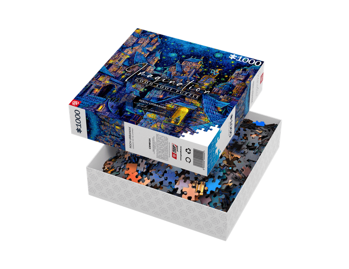 Puzzle Good Loot Imagination Roch Urbaniak Koncert na kominie 1000 elementów (5908305238553) - obraz 7