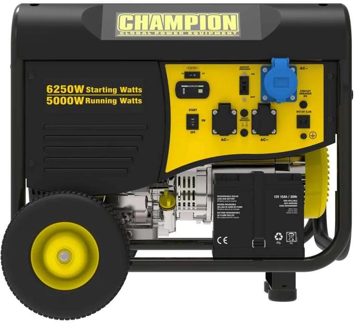 Generator benzynowy Champion 5500 W 5/5.5kW (CPG6500E2-EU) - obraz 1