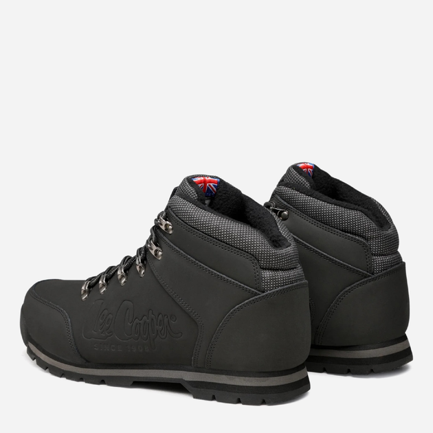 Zimowe buty trekkingowe męskie niskie Lee Cooper LCJ-21-01-0705M 46 31 cm Czarne (5904292100958) - obraz 4