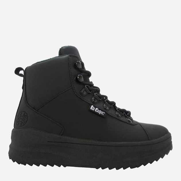 Жіночі зимові черевики високі Lee Cooper LCJ-23-31-3028L 37 24 см Чорні (5904292135639) - зображення 1