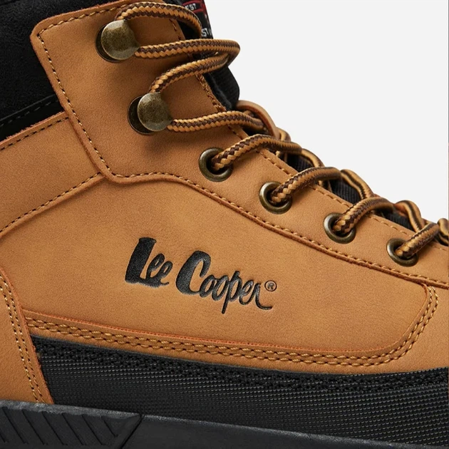 Zimowe buty trekkingowe męskie niskie Lee Cooper LCJ-23-31-3047M 43 28.5 cm Brązowe (5904292137633) - obraz 5