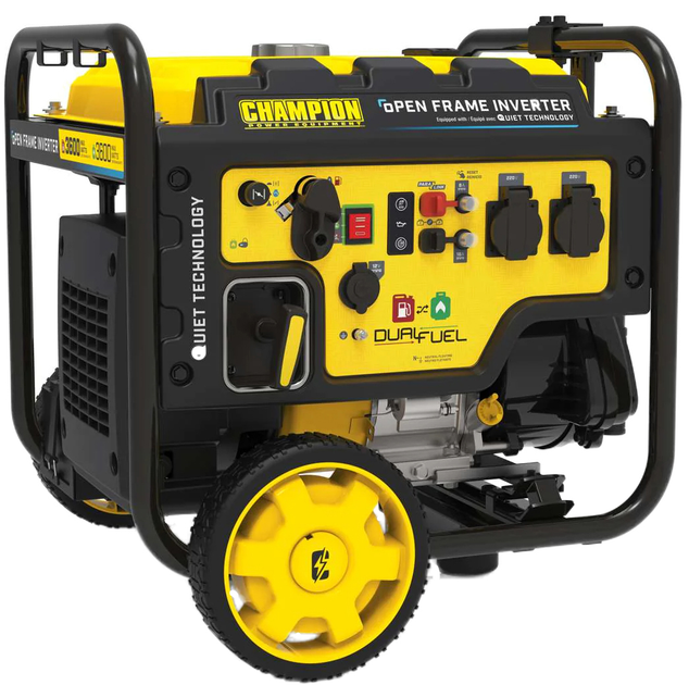 Generator benzynowy Champion LPG Dual Fuel 3600 W 3.3/3.6 kW (CPG4000DHY-DF-EU) - obraz 2