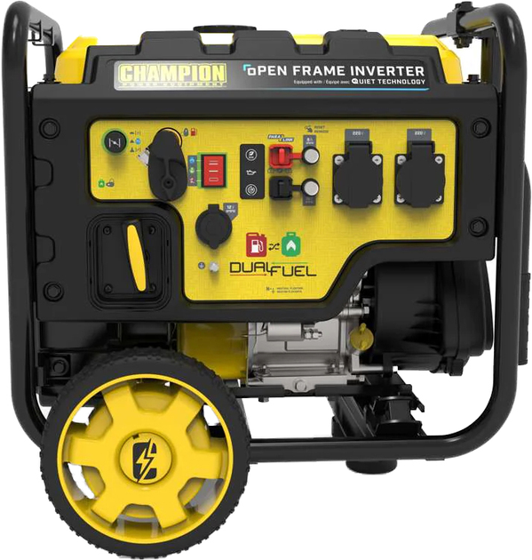 Generator benzynowy Champion LPG Dual Fuel 3600 W 3.3/3.6 kW (CPG4000DHY-DF-EU) - obraz 3