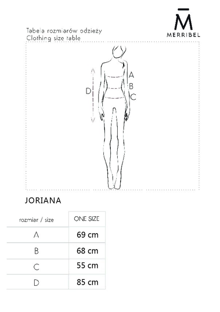 Сукня Merribel Joriana One size Latte (5907621629458) - зображення 2