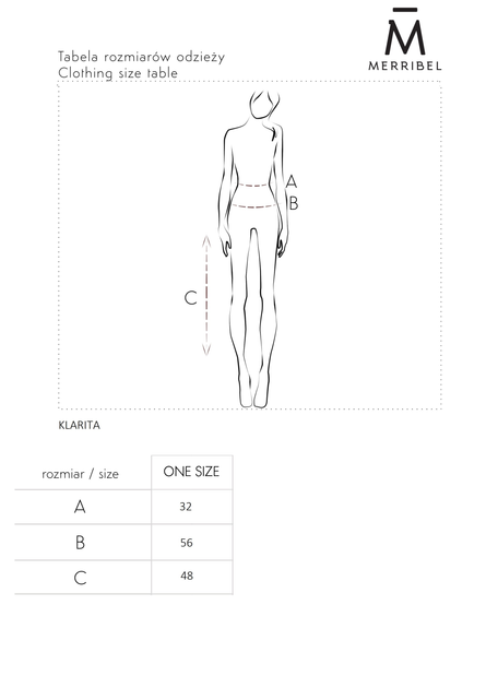 Spódnica plisowana damska krótka Merribel Klarita One size Czarna (5907621631000) - obraz 4