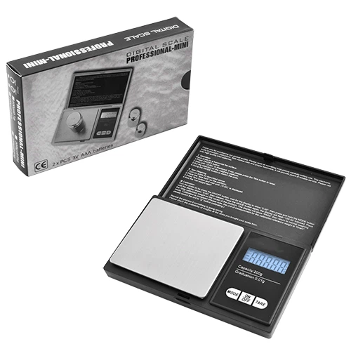 Весы ювелирные электронные 6256, 200г (0,01г) black - изображение 2