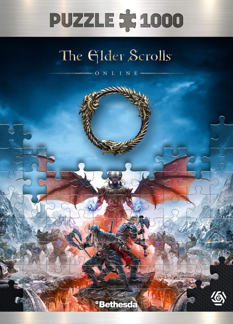 Puzzle Good Loot Elder Scrolls Vista of Greymoor 1000 elementów (5908305233558) - obraz 2