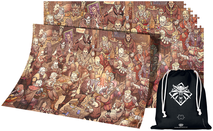 Puzzle Good Loot The Witcher Wiedźmin Birthday 1000 elementów (5908305233565) - obraz 7