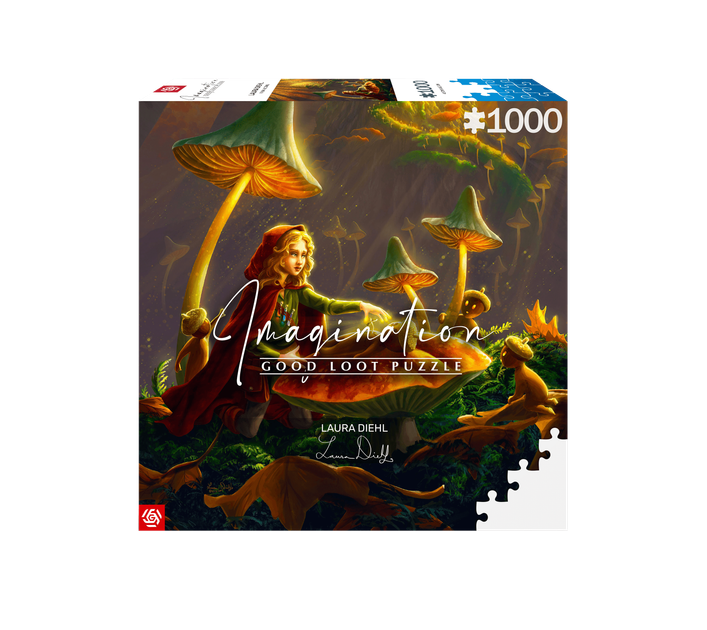Puzzle Good Loot Imagination Laura Diehl Żołędziowa wróżka 1000 elementów (5908305239659) - obraz 4