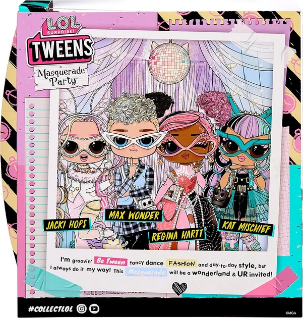 Лялька L.O.L. Surprise! Tweens Masquerade Party Jacki Hops - ЛОЛ