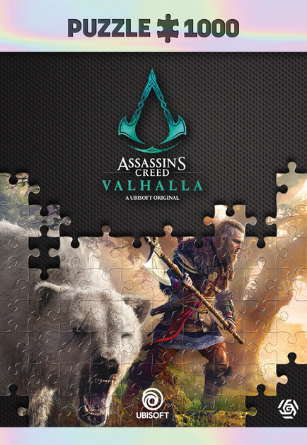 Пазли Good Loot Assassin's Creed Valhalla Eivor & Polar Bear premium 1000 елементів (5908305240884) - зображення 1