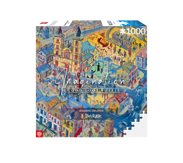 Пазли Good Loot Imagination Edward Dwurnik Radzymin 1000 елементів (5908305239635) - зображення 4