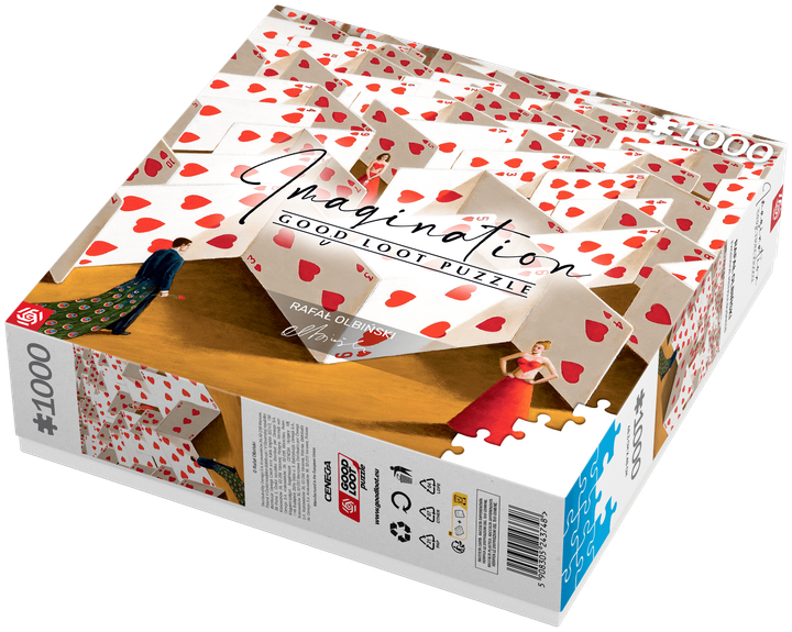 Puzzle Good Loot Imagination Rafał Olbiński Defence Excessive Meticulousness 1000 elementów (5908305243748) - obraz 3