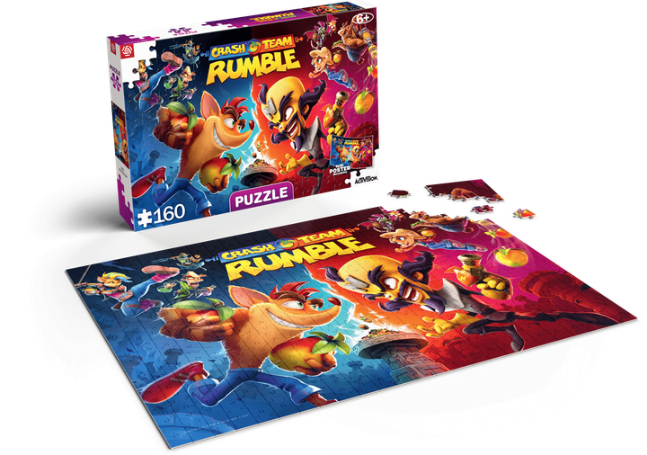 Puzzle dla dzieci Good Loot Crash Team Rumble 160 elementów (5908305243489) - obraz 4