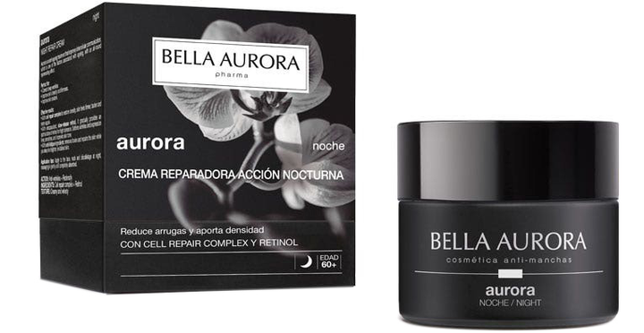 Krem do twarzy Bella Aurora Repairing Night Cream 50 ml (8413400011286) - obraz 1