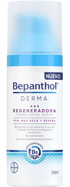 Krem do twarzy Bephantol Night Facial Cream 50 ml (8470001982735) - obraz 1